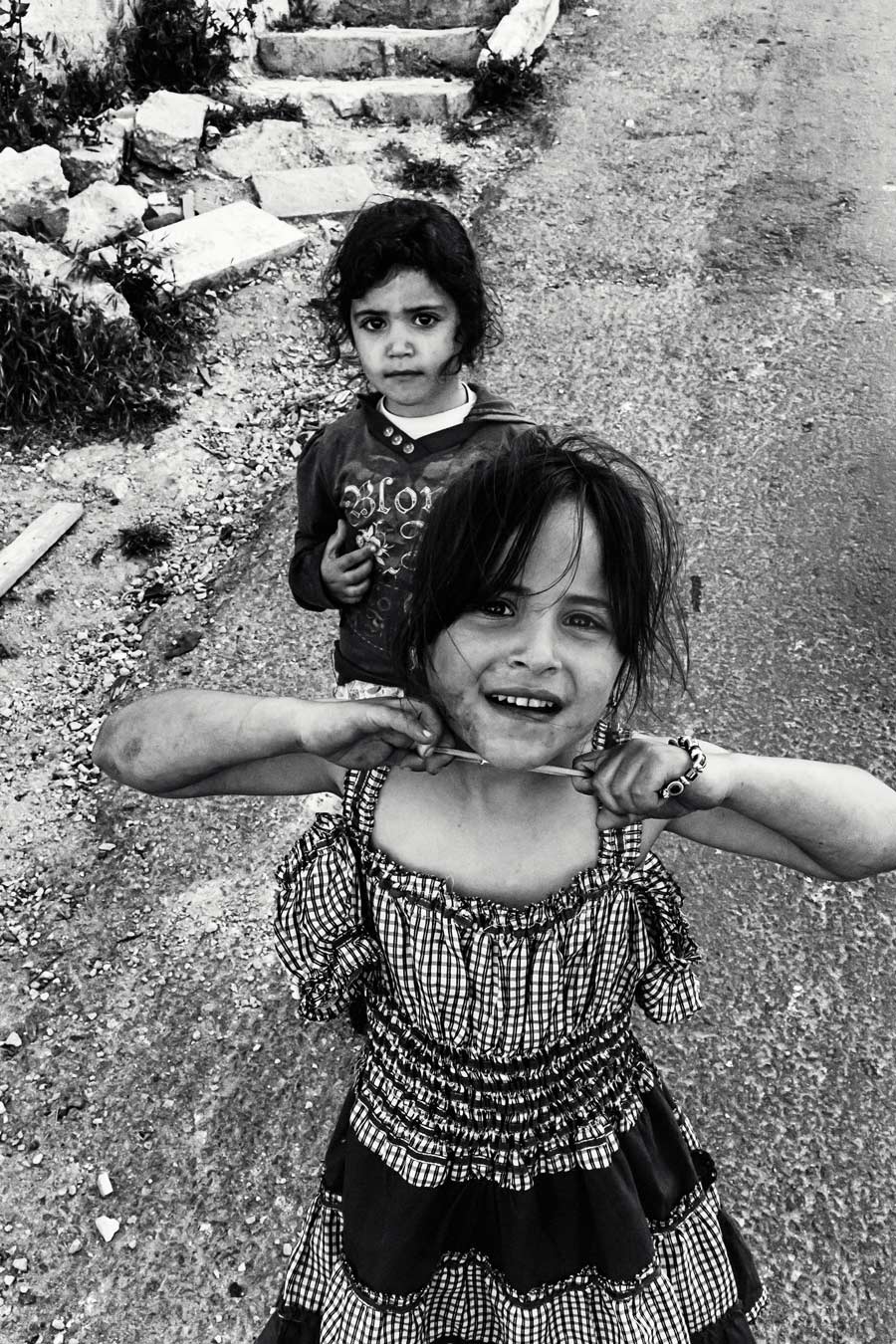Kinder auf den Straßen Betlehems