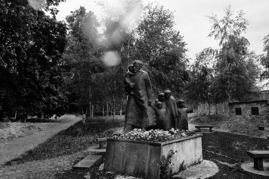 Jüdischer Friedhof an der Okopowa-Straße - Denkmal Janusz Korczaks