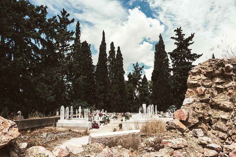 Athen, Griechenland (Mai 2017) - Erster Athener Friedhof