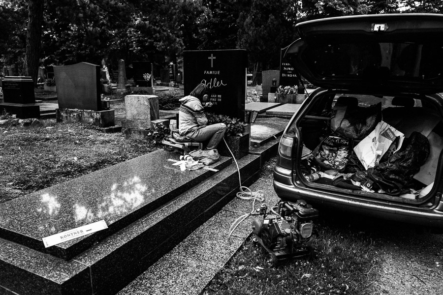Wien - Zentralfriedhof, Juli 2018 Antje Kröger Fotokunst