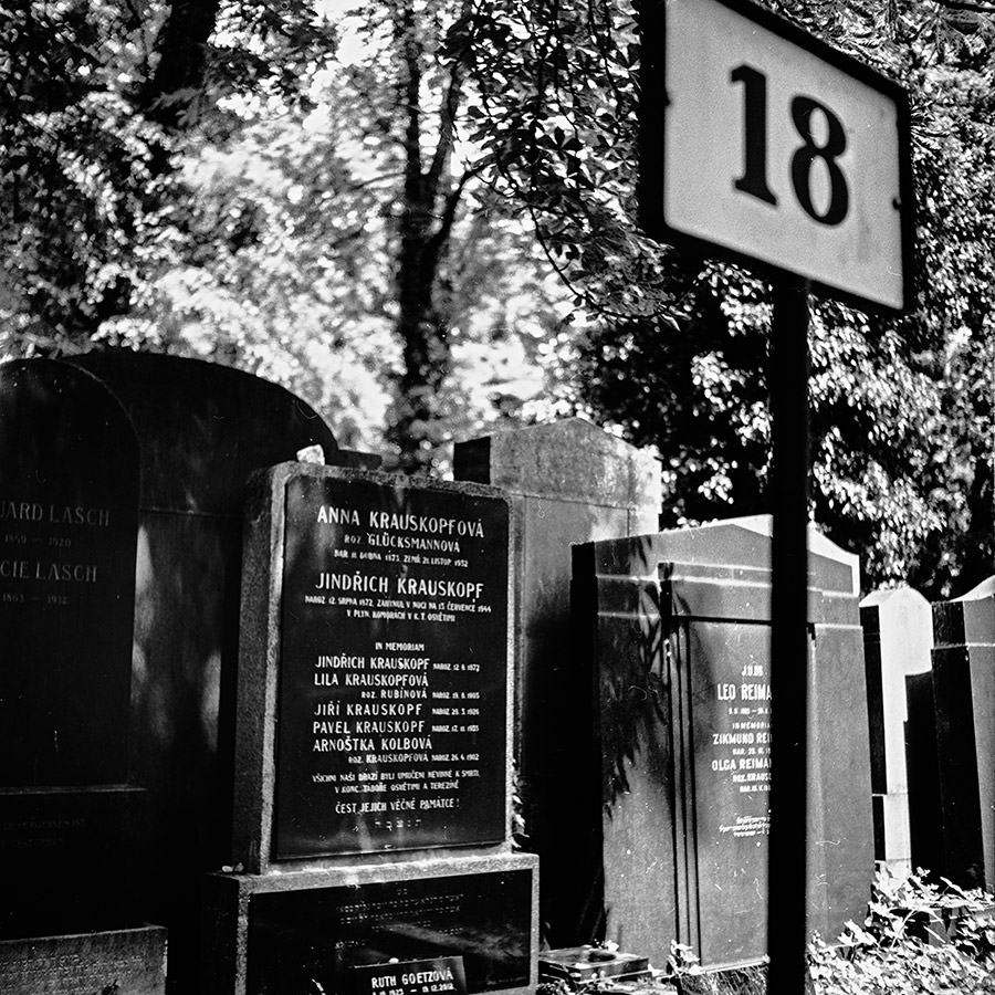 prag44_antjekroeger_analogefotografie_juedischerfriedhof