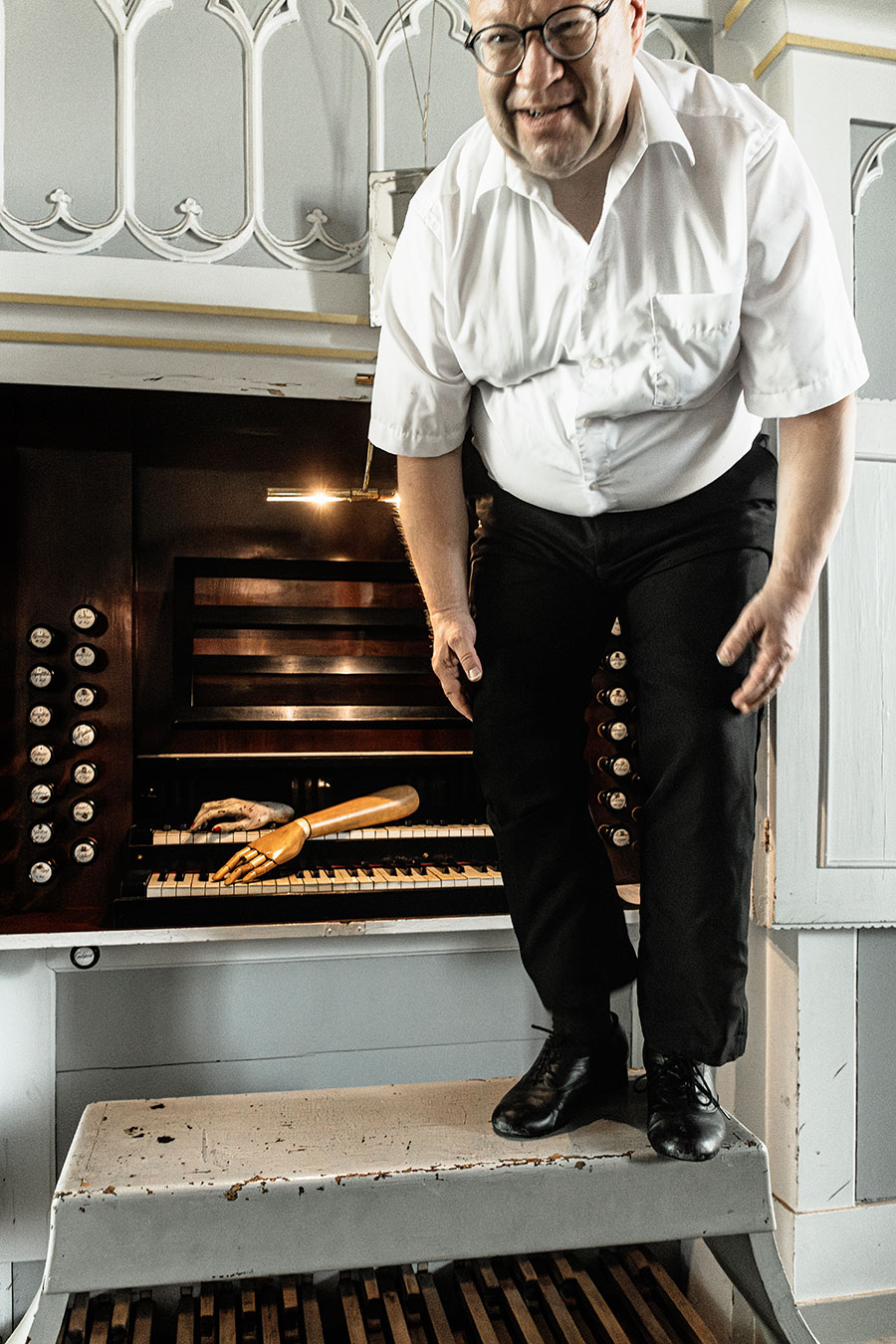 Orgelspieler Porträt – Musiker Leipzig, klassische Musik