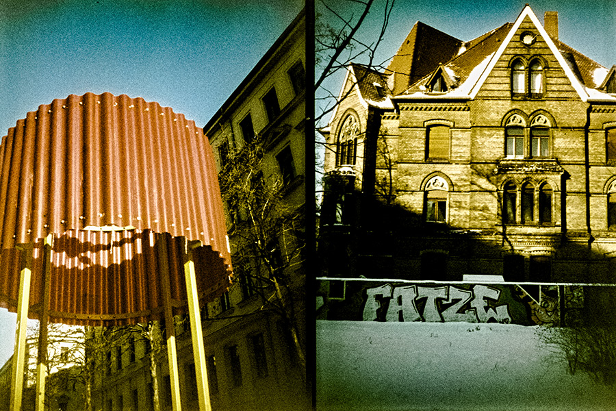 Leipzig Winter, analoge Fotografie, Leipzig Ost