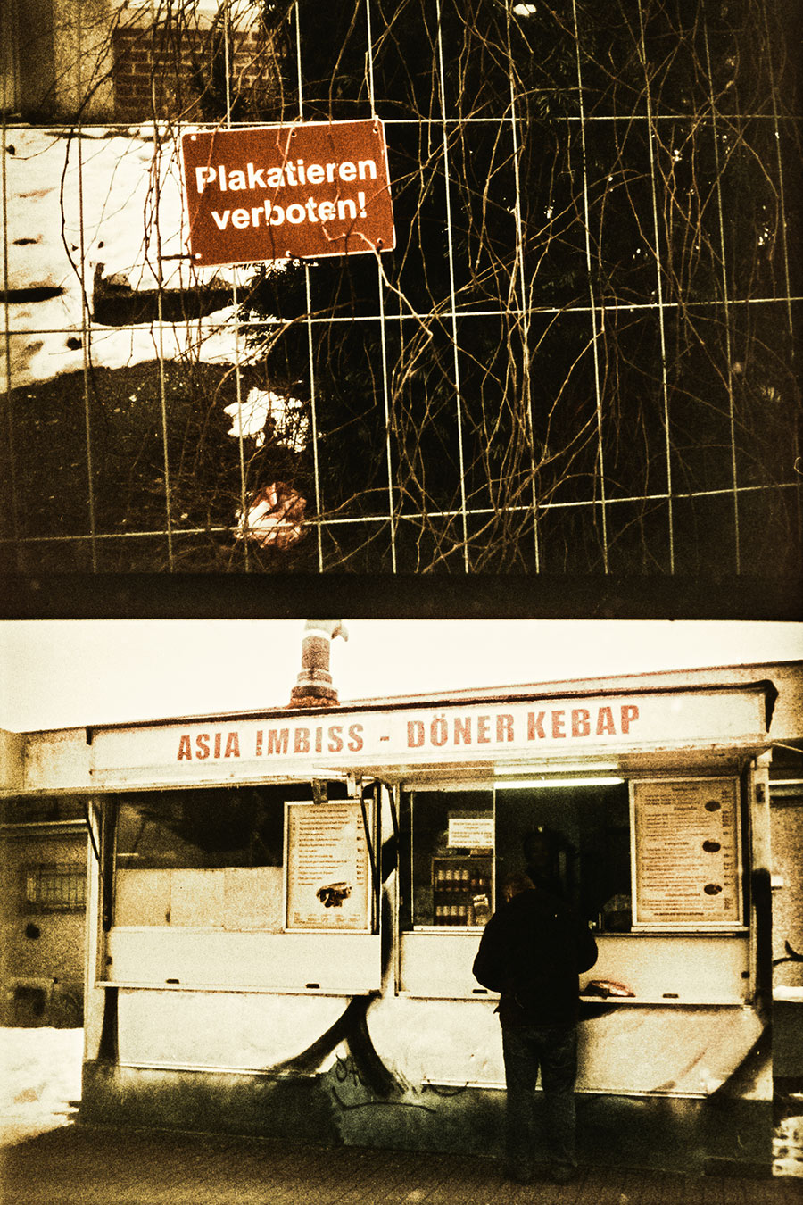 Leipzig Winter, Analoge Fotografie, Leipzig Paunsdorf