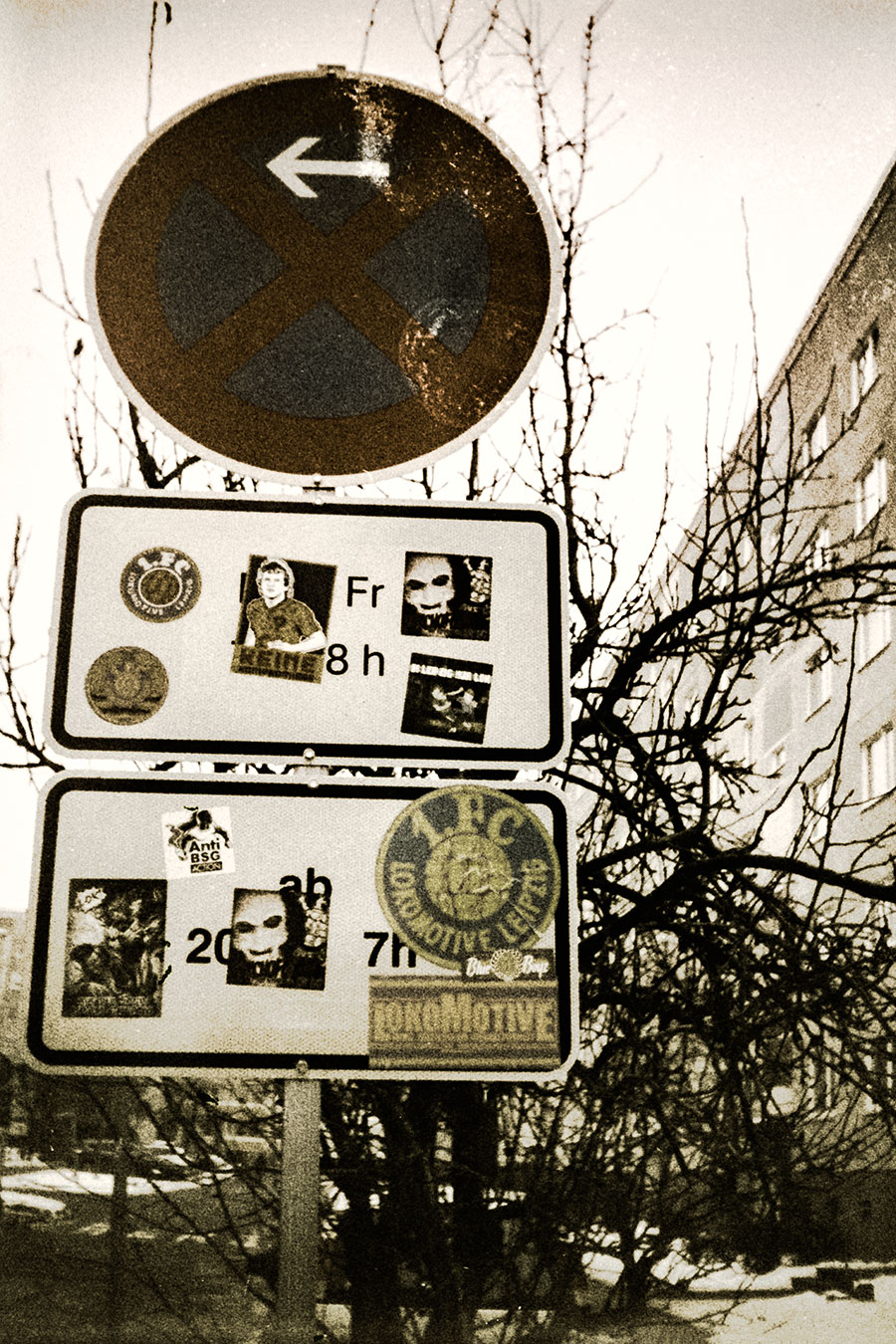 Leipzig Winter, Analoge Fotografie, Leipzig Paunsdorf