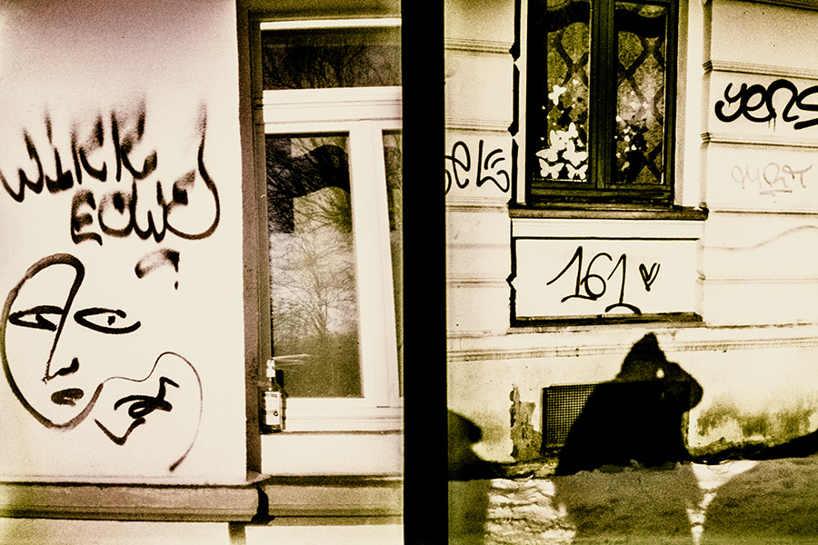 Leipzig Winter, analoge Fotografie, Leipzig Ost