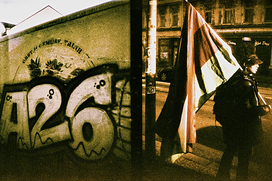 Leipzig Winter, analoge Fotografie, Leipzig Ost