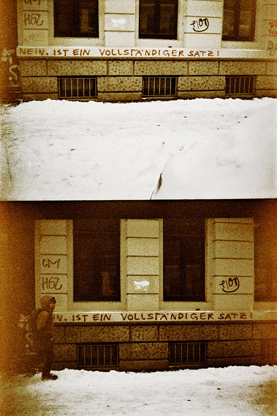 Leipzig Winter, analoge Fotografie, Leipzig Ost