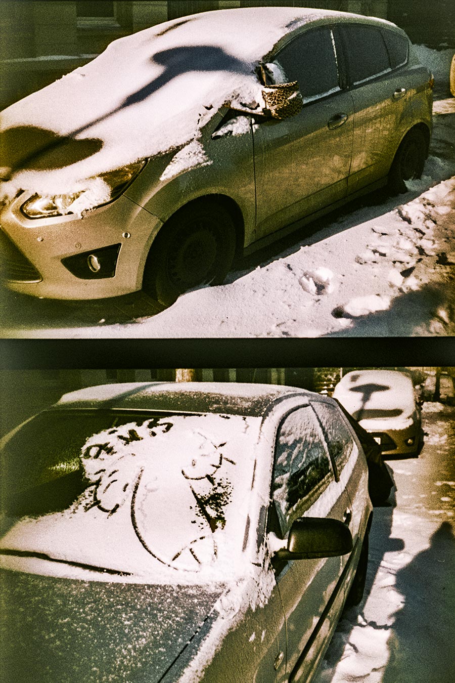 Leipzig Winter, analoge Fotografie, Leipzig Ost