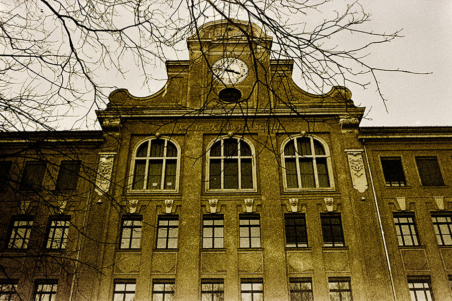 Leipzig Winter, analoge Fotografie, Leipzig Ost