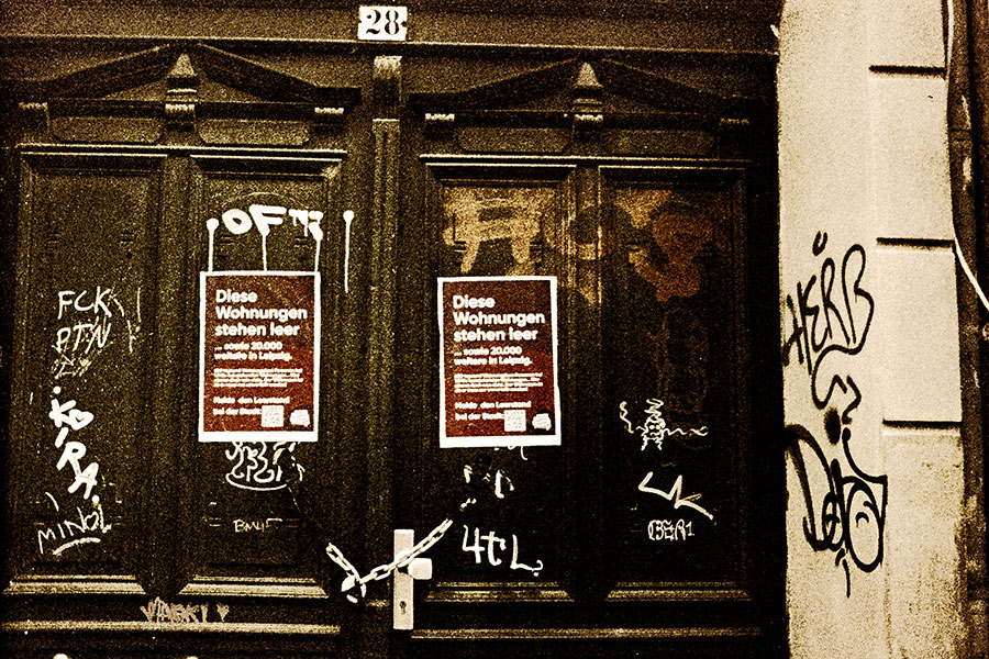 Leipzig Winter, analoge Fotografie, Leipzig Ost