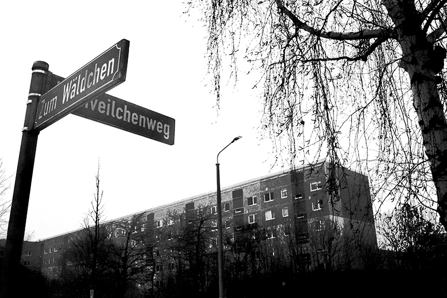 Leipzig Winter, Analoge Fotografie, Leipzig Paunsdorf