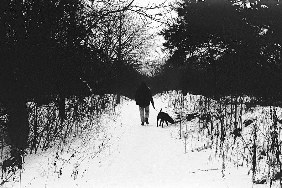 Leipzig Winter, Analoge Fotografie, Leipzig Paunsdorf